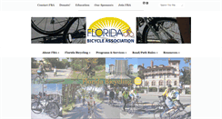 Desktop Screenshot of floridabicycle.org